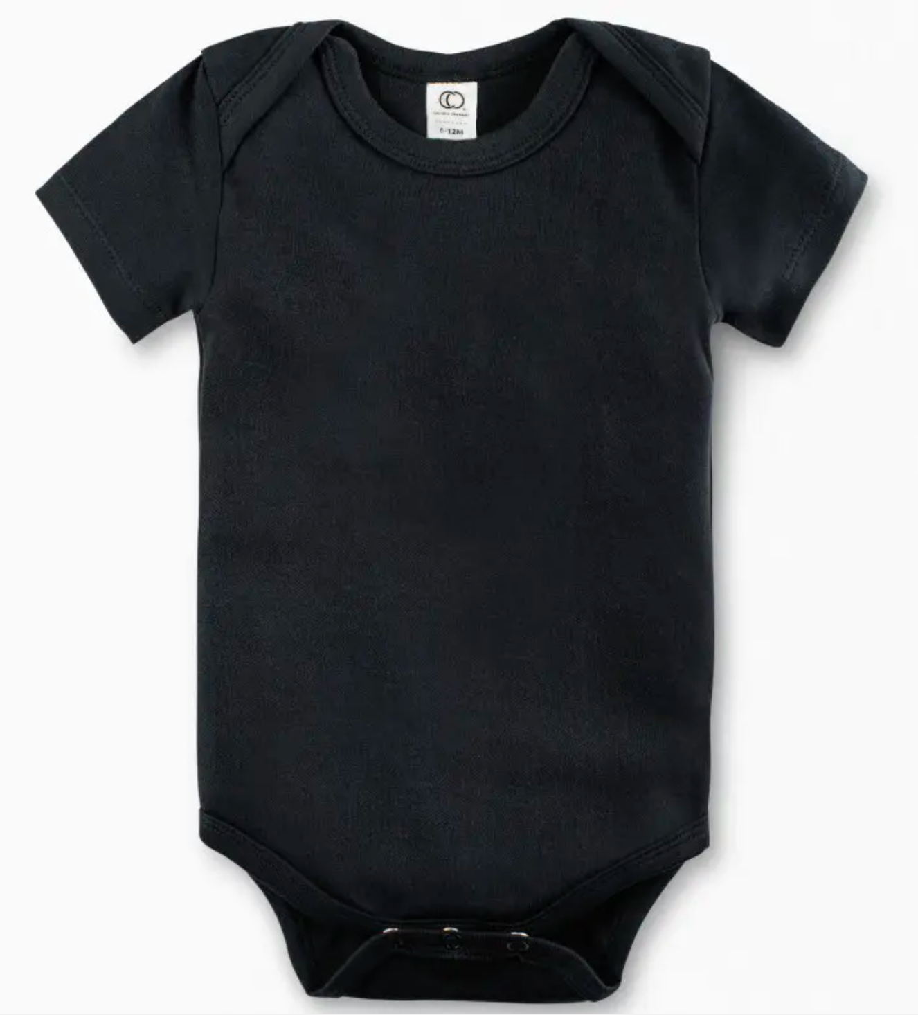 Short Sleeve Classic Bodysuit - Black