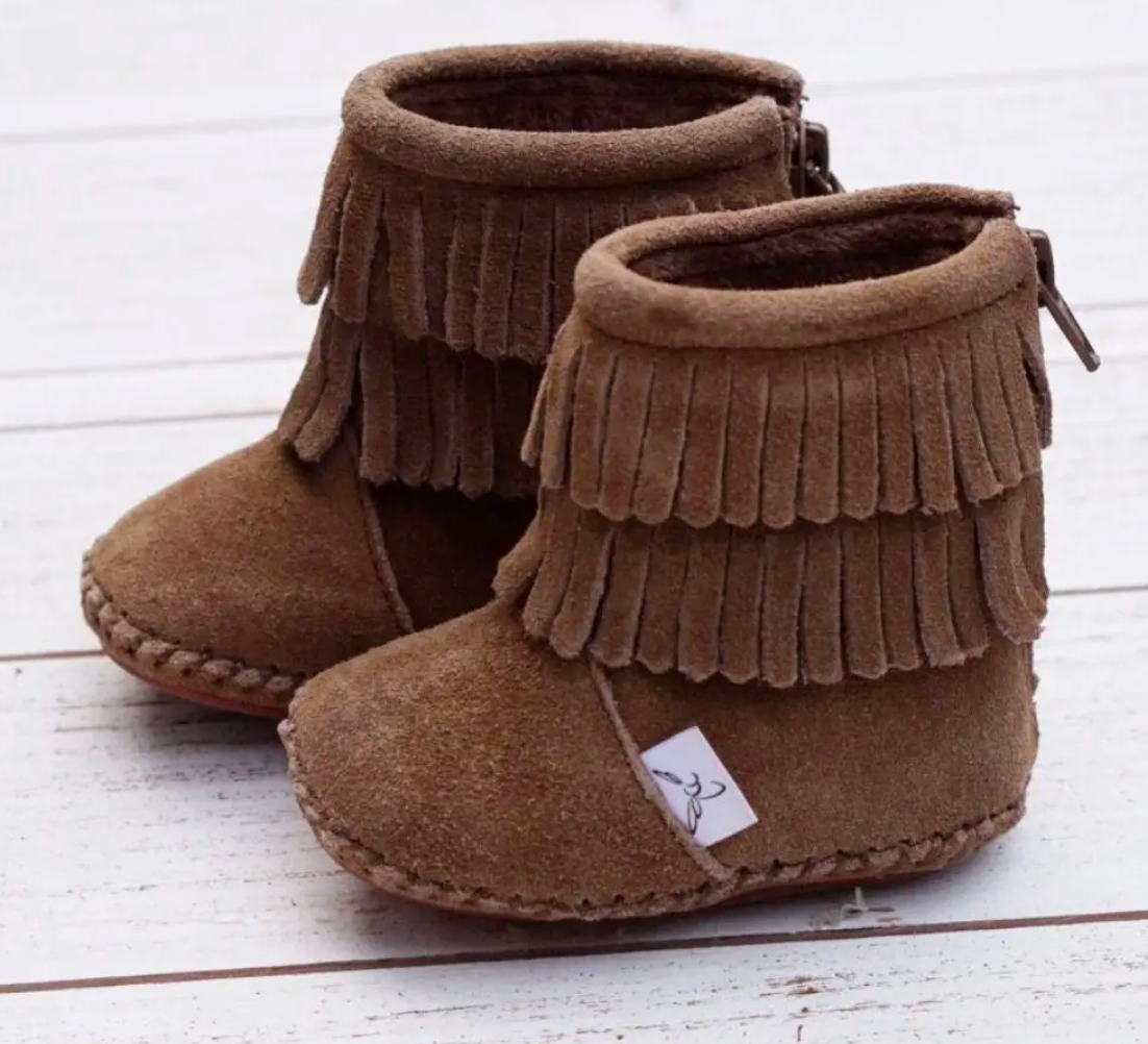 Brown Cozy Boot