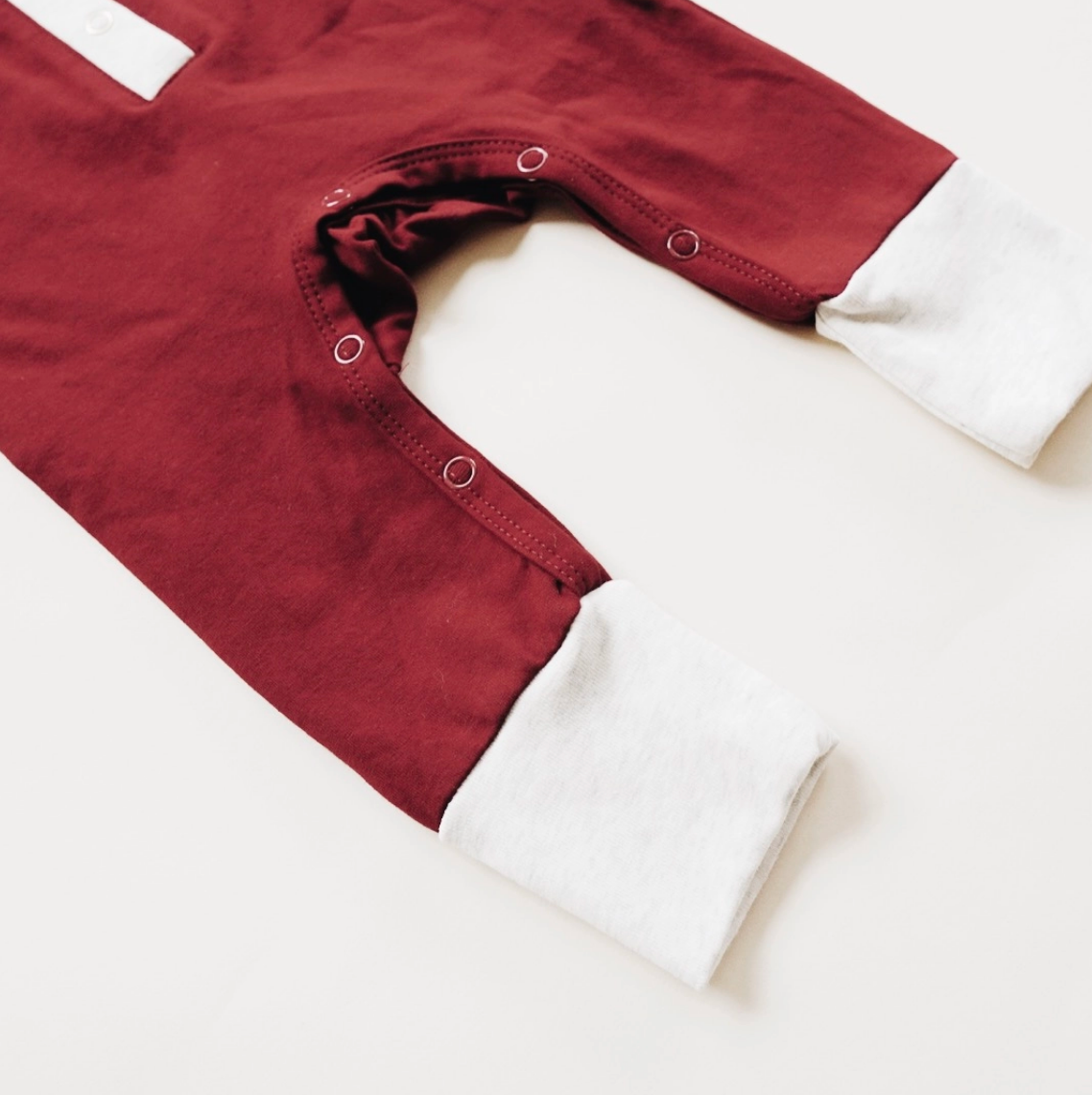 Long Sleeve Romper Syrah