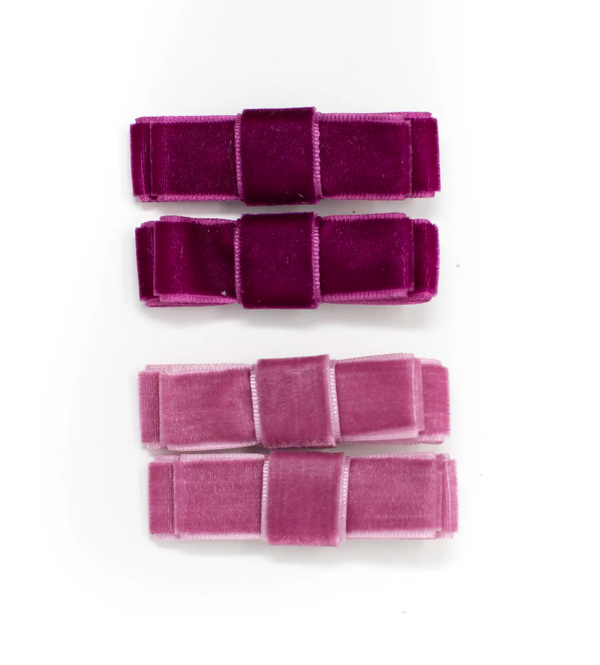 Vanessa Velvet Hair Clips