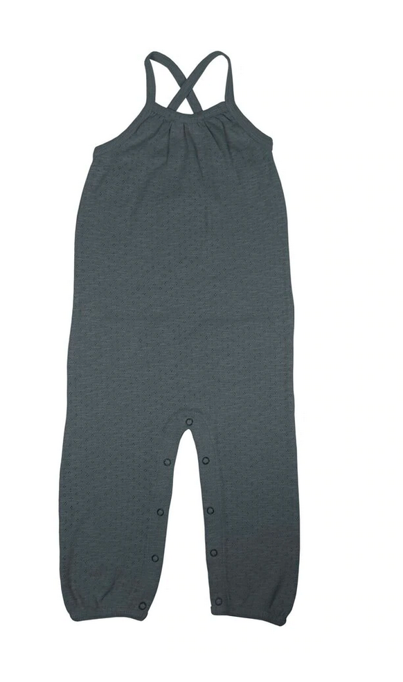 Pointelle Romper Moonstone