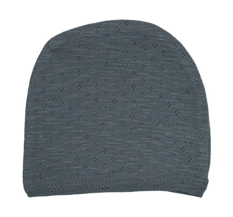 Pointelle Hat - Moonstone