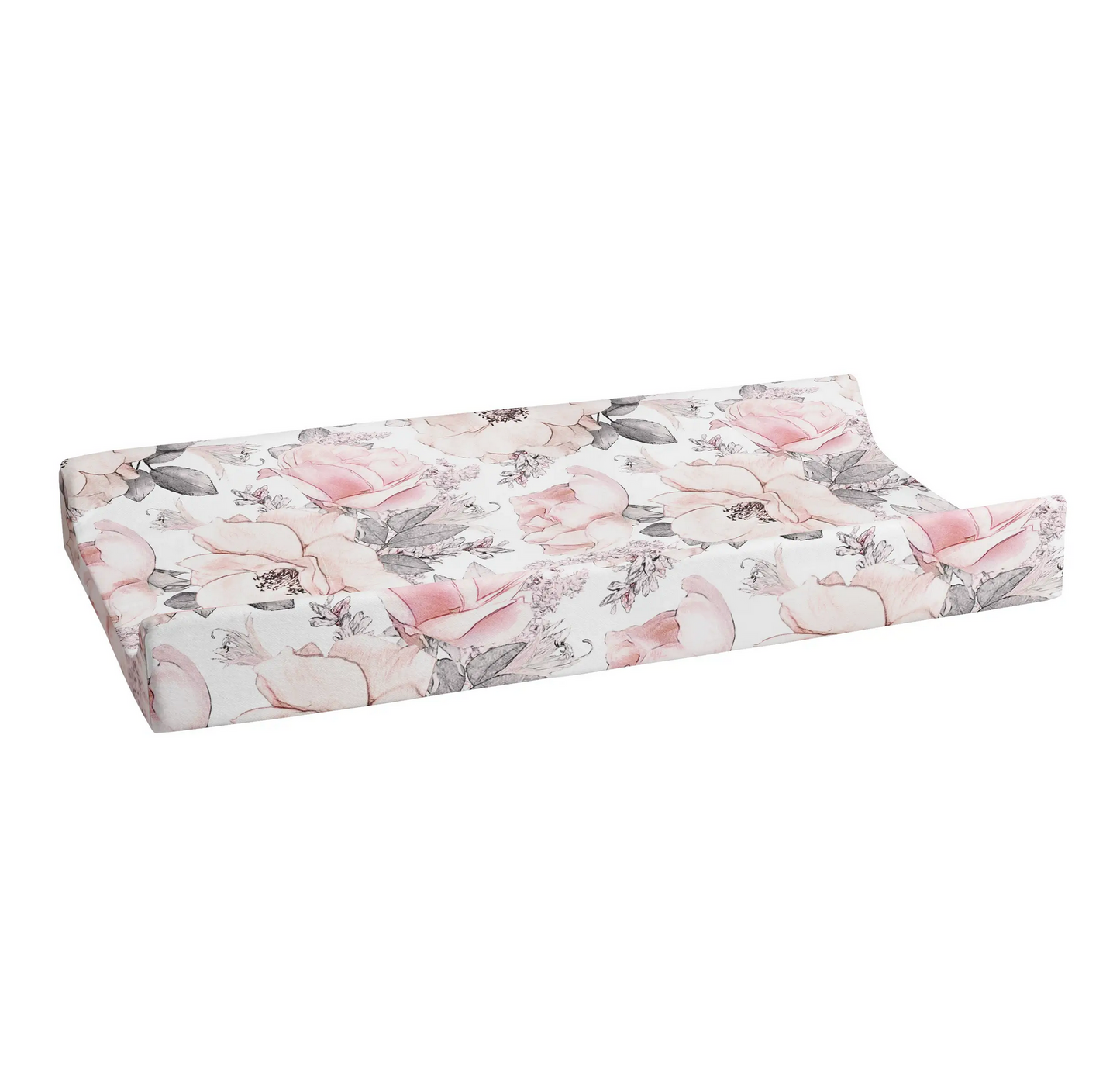 Changing Pad Cover Peonies