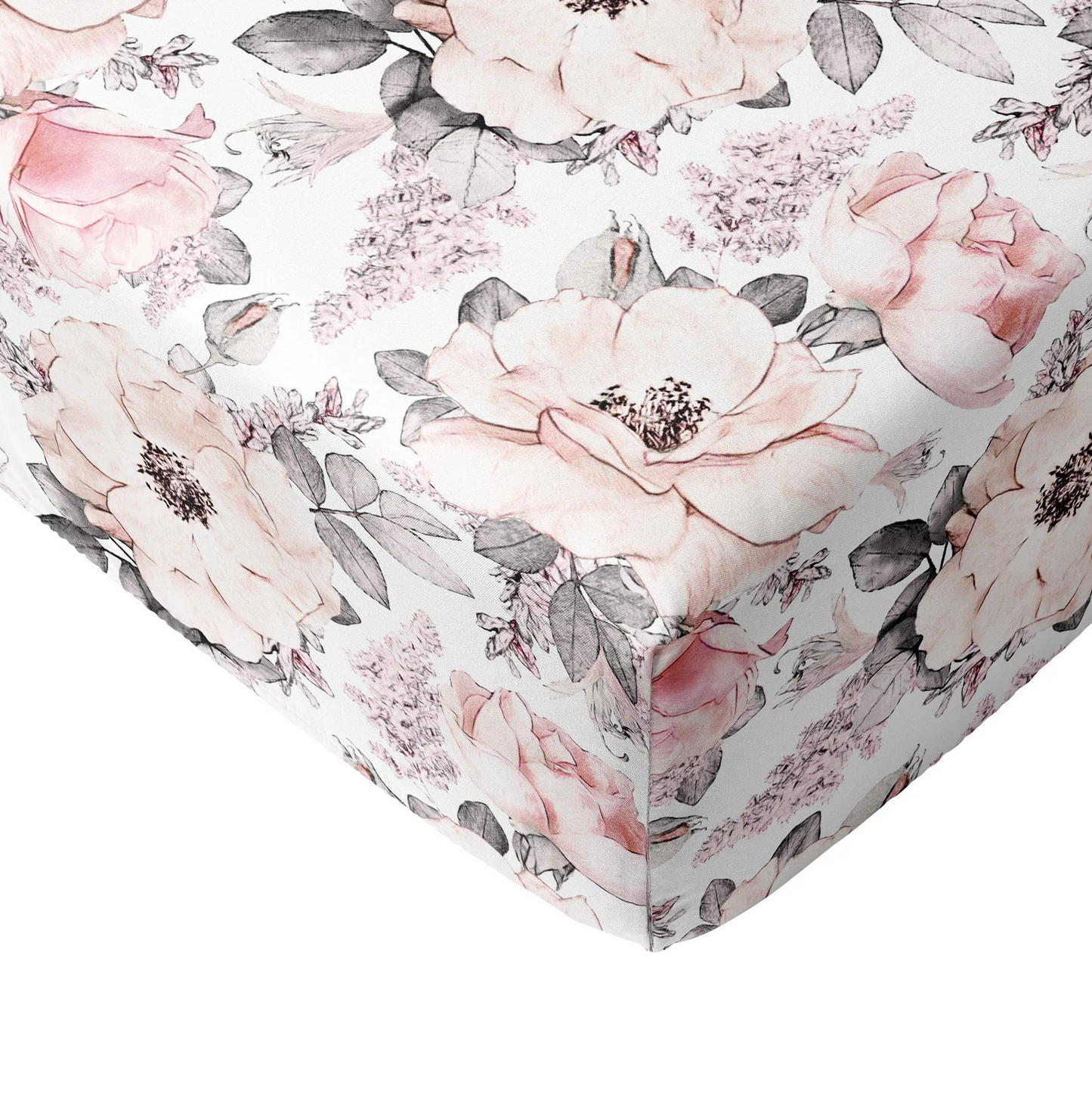 Crib Sheets Peonies