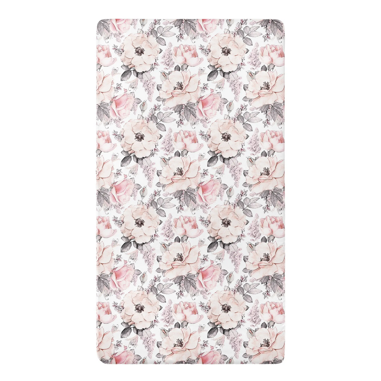 Crib Sheets Peonies