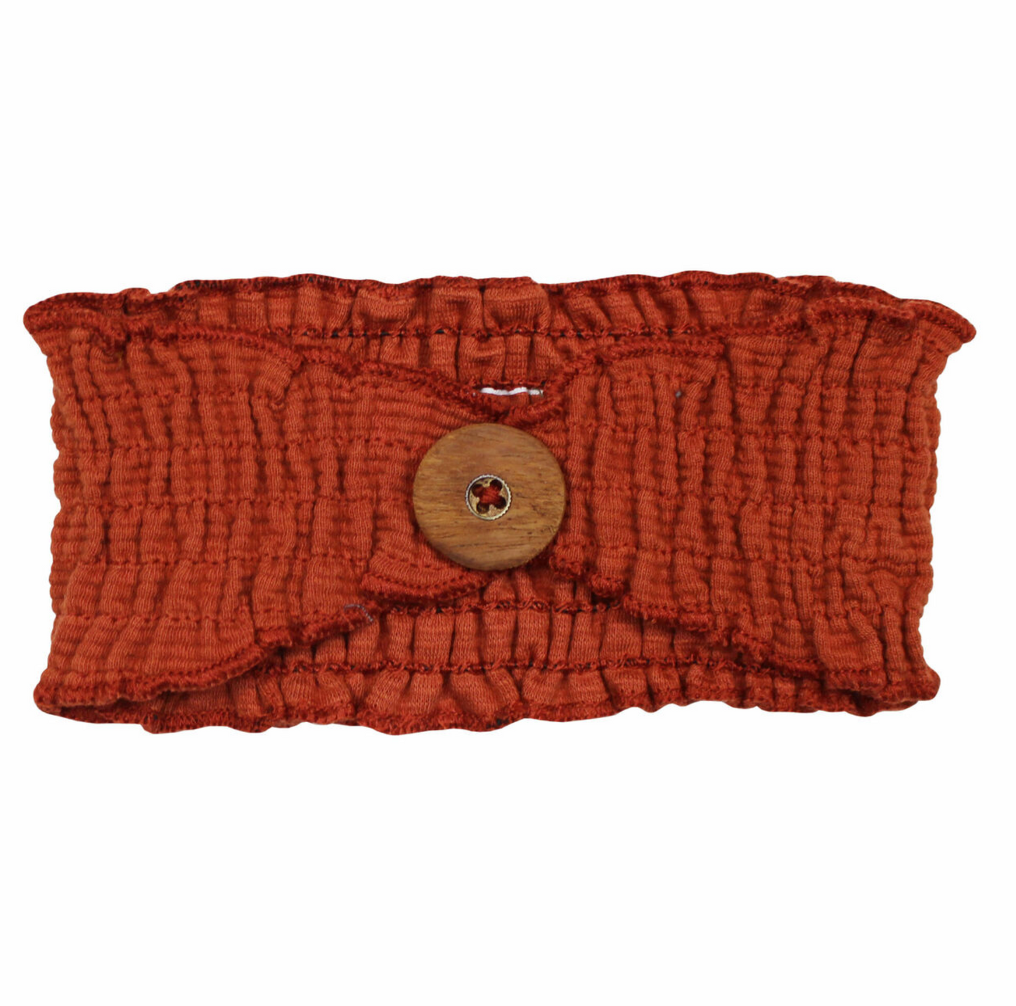 Corduroy Headband in Paprika