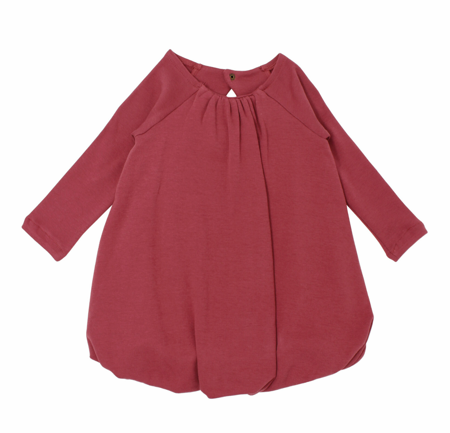 Organic Bubble Dress in Appleberry