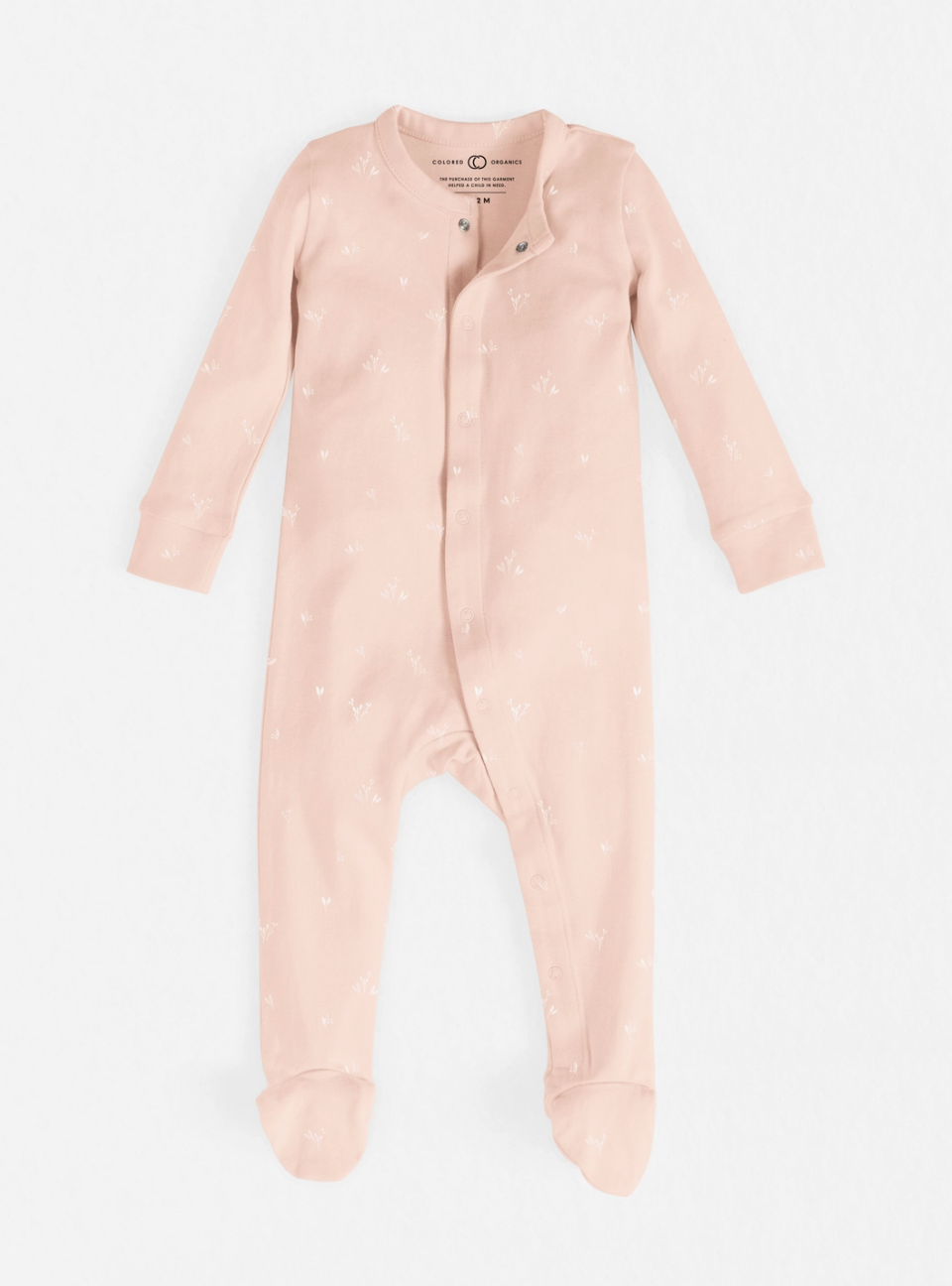 Skylar Footed Sleeper - Cora Floral Print