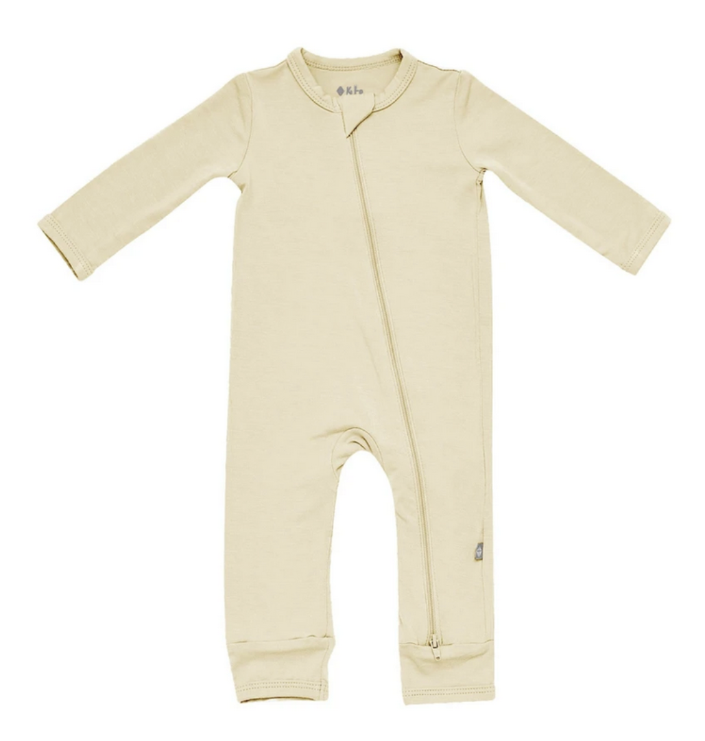 Kyte Zippered Romper in Wheat – LO Baby Boutique