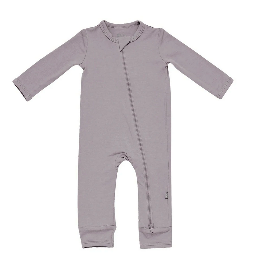 Kyte Baby Bamboo Zippered Footie in Wheat