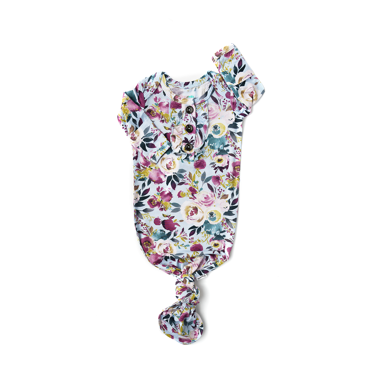 Annie Floral Ruffle Gown | Newborn