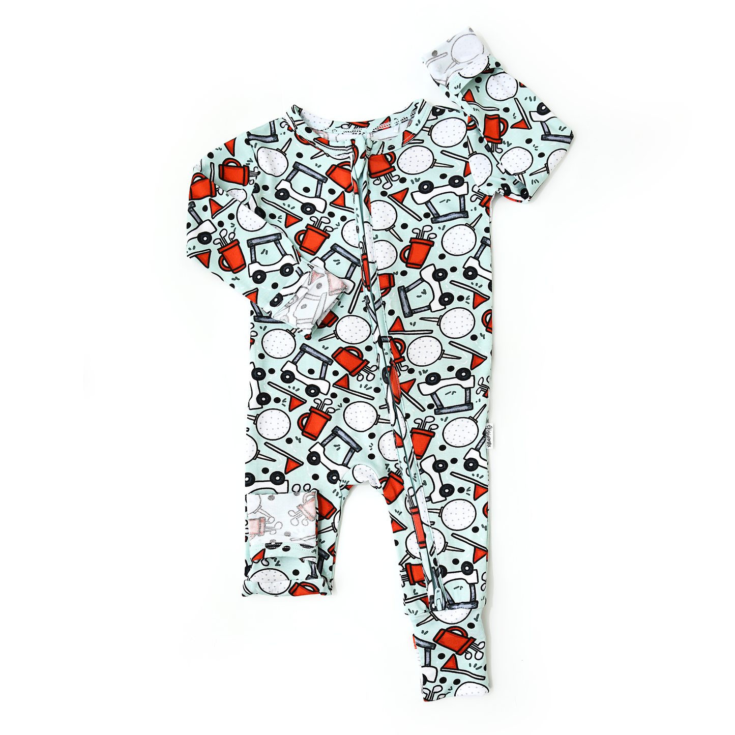 Caddie Golf Zippered Footie