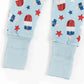 Bamboo Zippered Footie | Popsicles & Stars | 4th of July