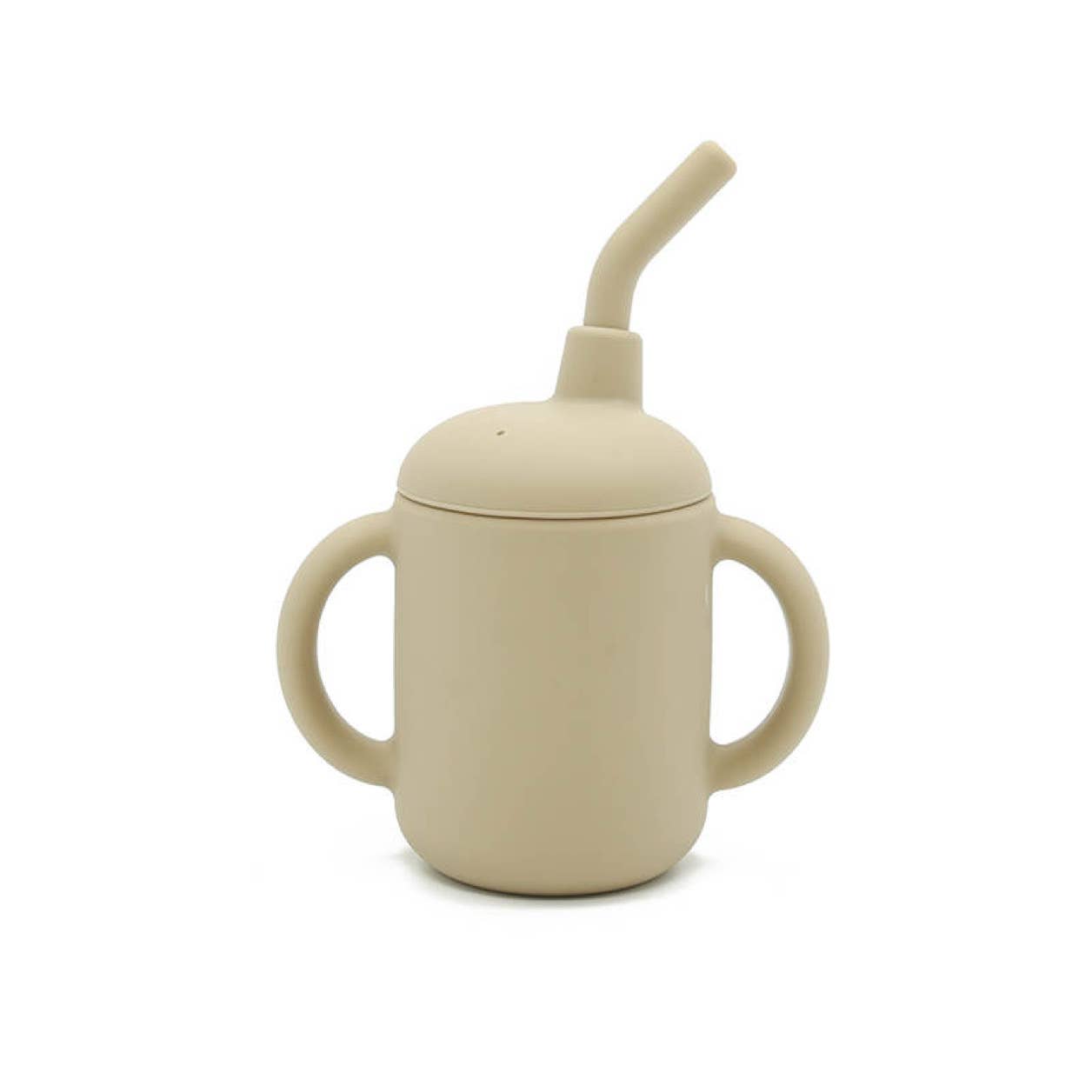 Sippy Cup with Straw Color: Sand