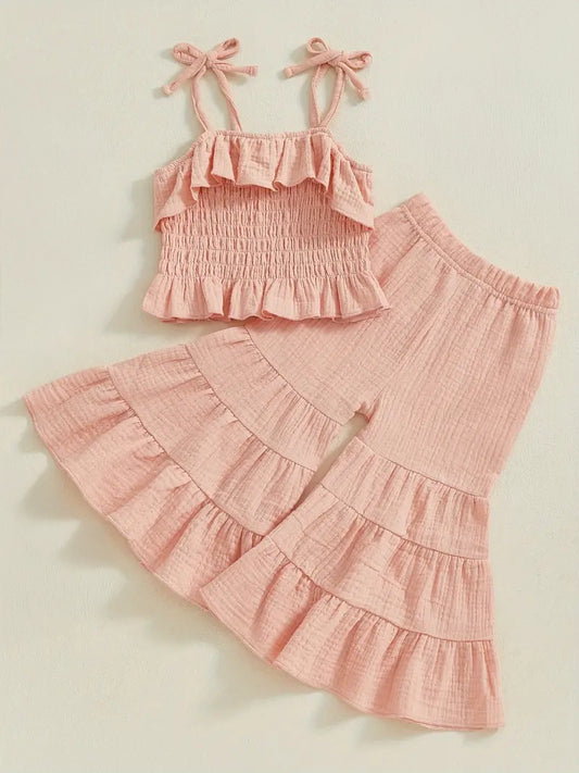 Rose Smocked 2 Piece Set