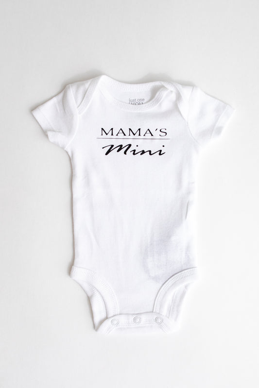 Mama’s Mini Bodysuit  Short Sleeve