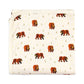 Organic Blanket in Brown Bear