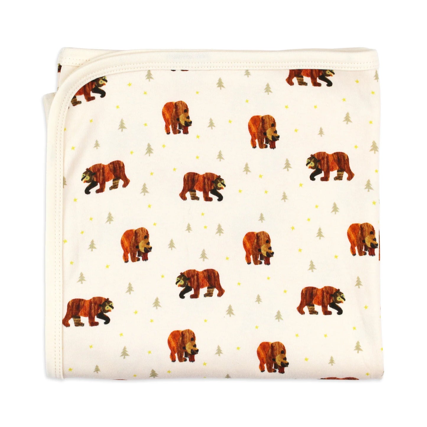 Organic Blanket in Brown Bear