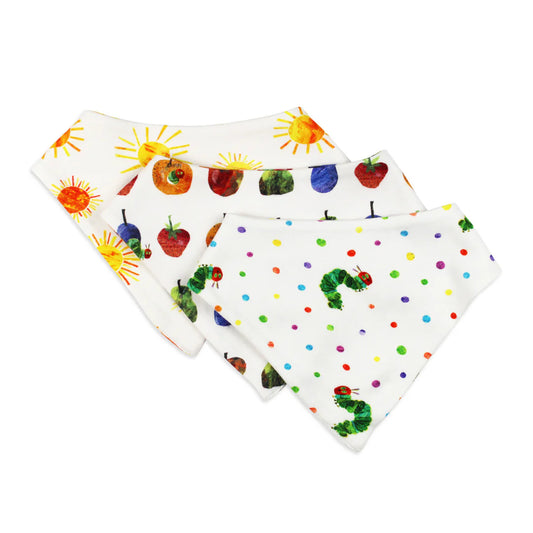 Organic Bandana Bib 3-Pack in Multi