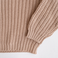 Chunky Knit Braided Sweater | Fog