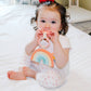 Itzy Pal™ Plush + Teether | Rainbow