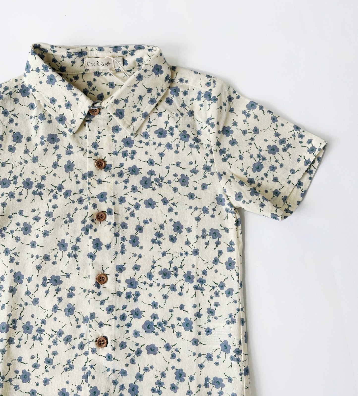 Boys Dress Shirt Floral | Ellis