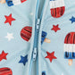 Patriotic Popsicle Footie Pajamas