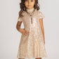 Toddler Chele Dress in Champagne