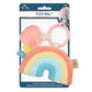 Itzy Pal™ Plush + Teether | Rainbow