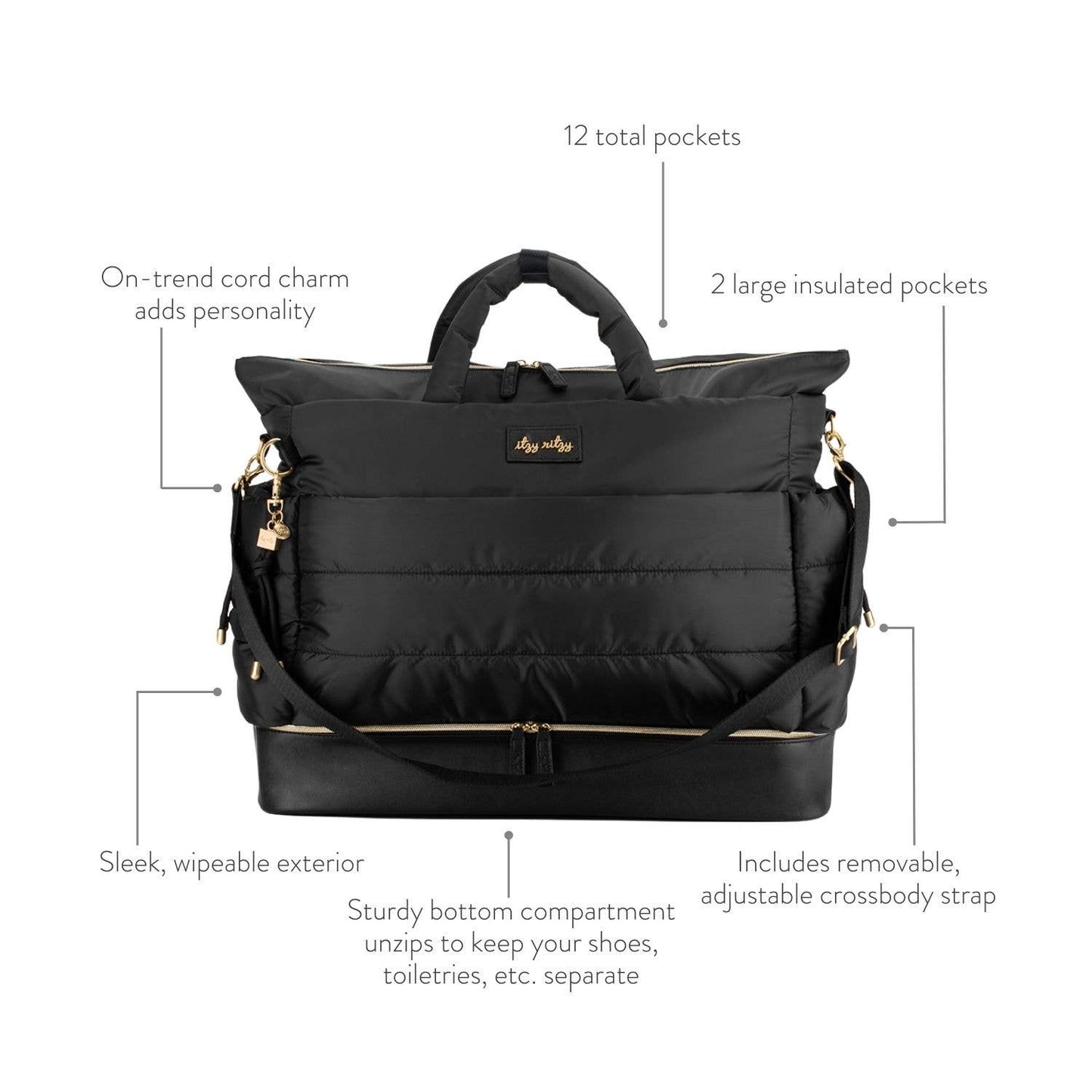 Dream Weekender™ Coffee & Cream Diaper Bag