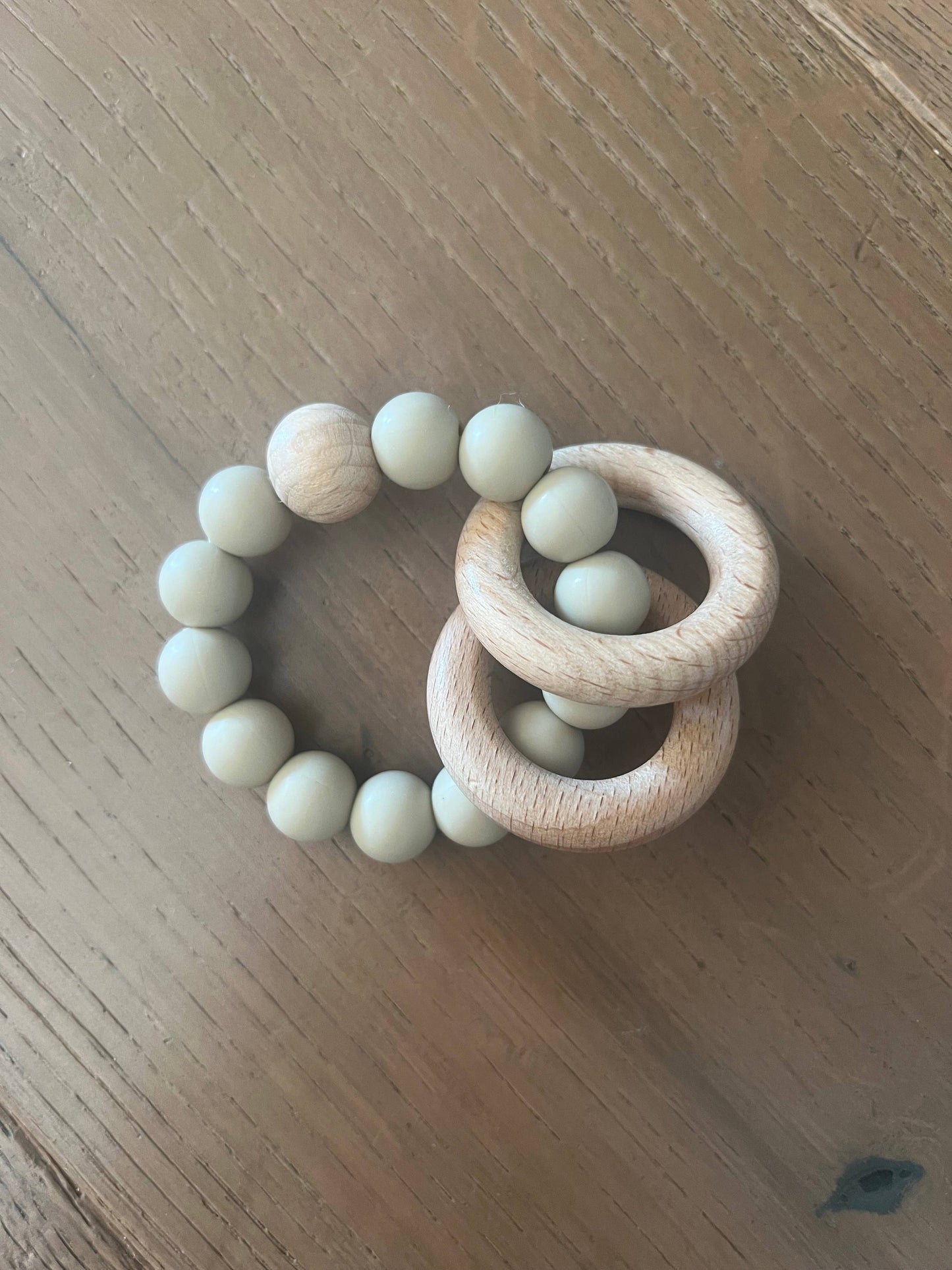 Ring Teether Color: Oatmeal