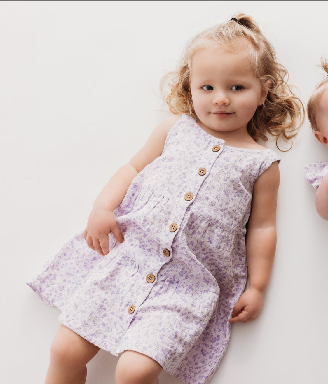 Tiered Shoulder Strap Dress - Violet Fairies