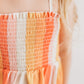 Toddler Striped Dress Sunset
