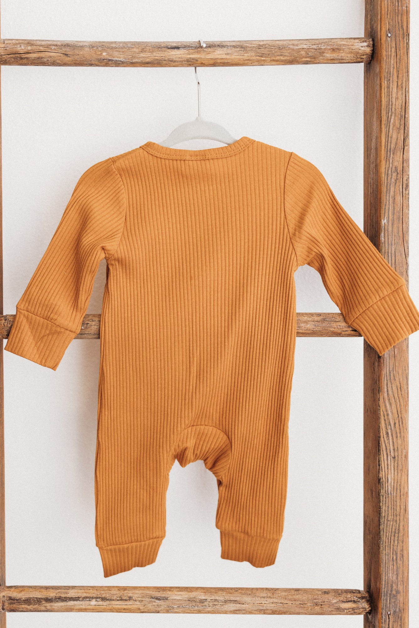 Knitted Button Jumpsuit Honey