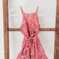 Halter Polka Dot Dress | Rose