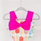 Popsicle Pink Bow One Piece Swimsuit