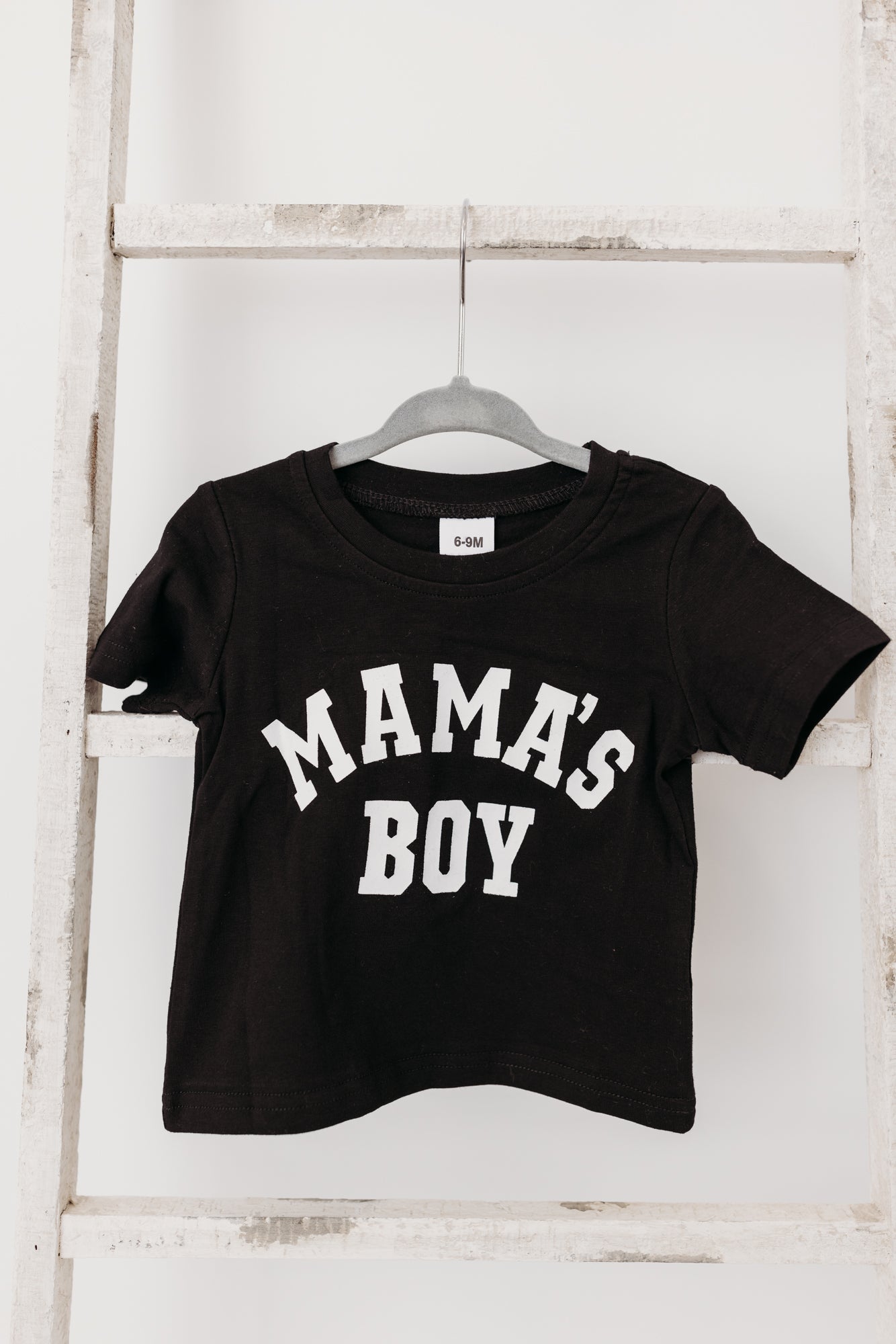 Mama's Boy Short Sleeve Tee | Black