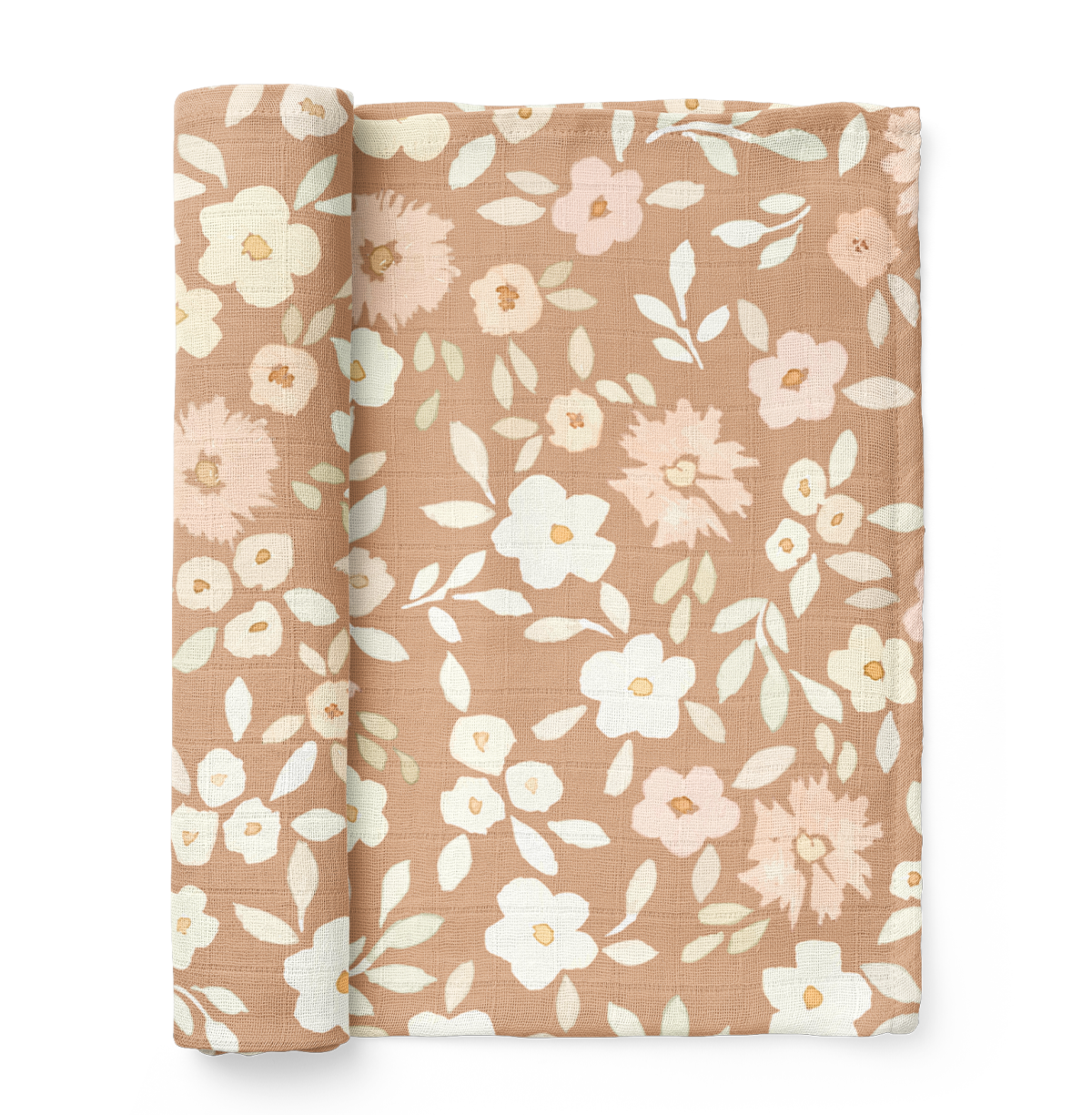 Muslin Swaddle Baby Blanket – Meadow