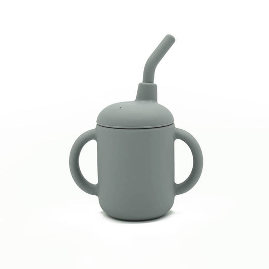 Sippy Cup with Straw Color | Pebble