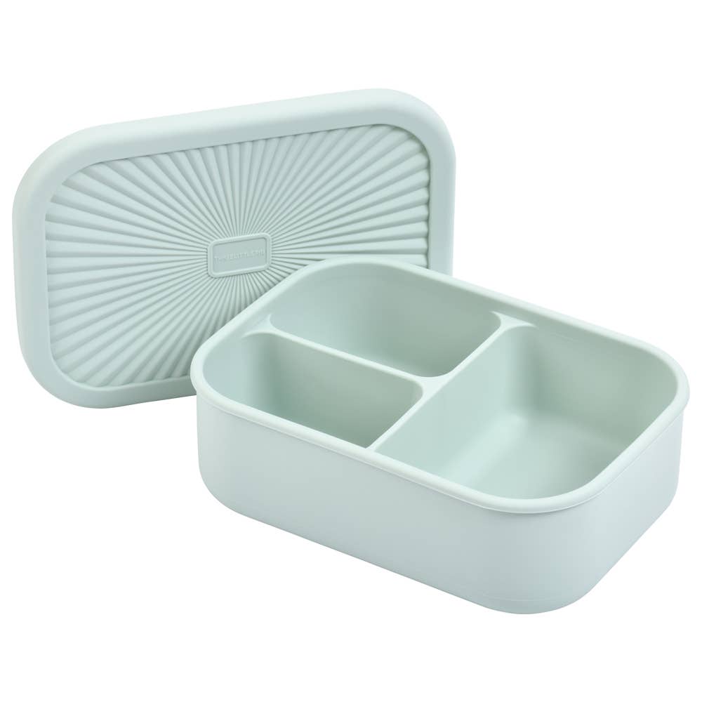 Honeydew Green Silicone Bento Lunch & Snack Box