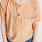 Boy's Henley Shirt | Butterscotch