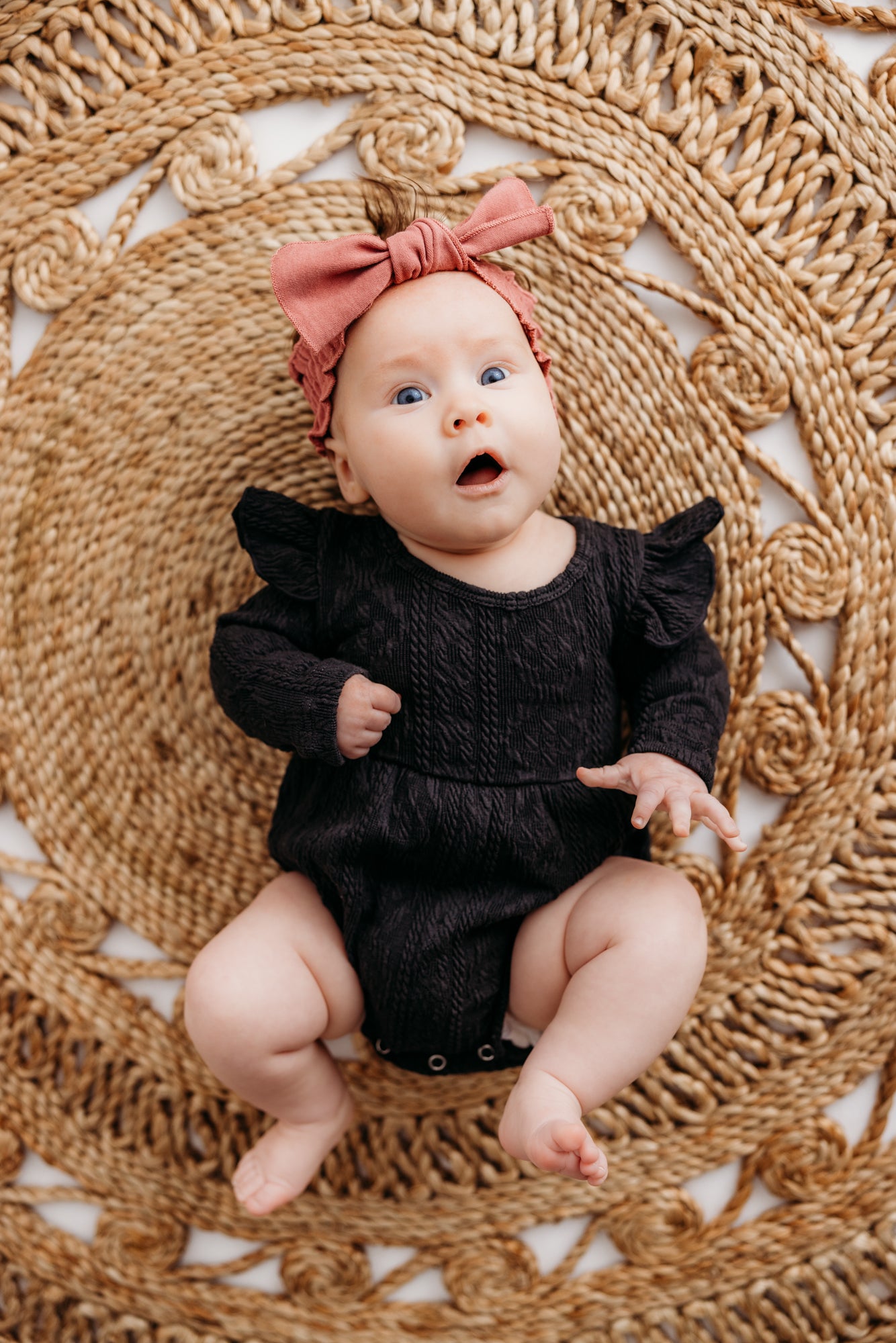 Rhodes Bubble Shorty Romper - Davy Gray Cable