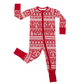 Little Sleepies - Reindeer Cheer Bamboo Viscose Zippy