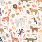Extra Soft Stretchy Knit Swaddle Blanket: Wild Safari
