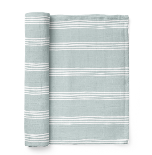 Muslin Swaddle Baby Blanket – Stripe