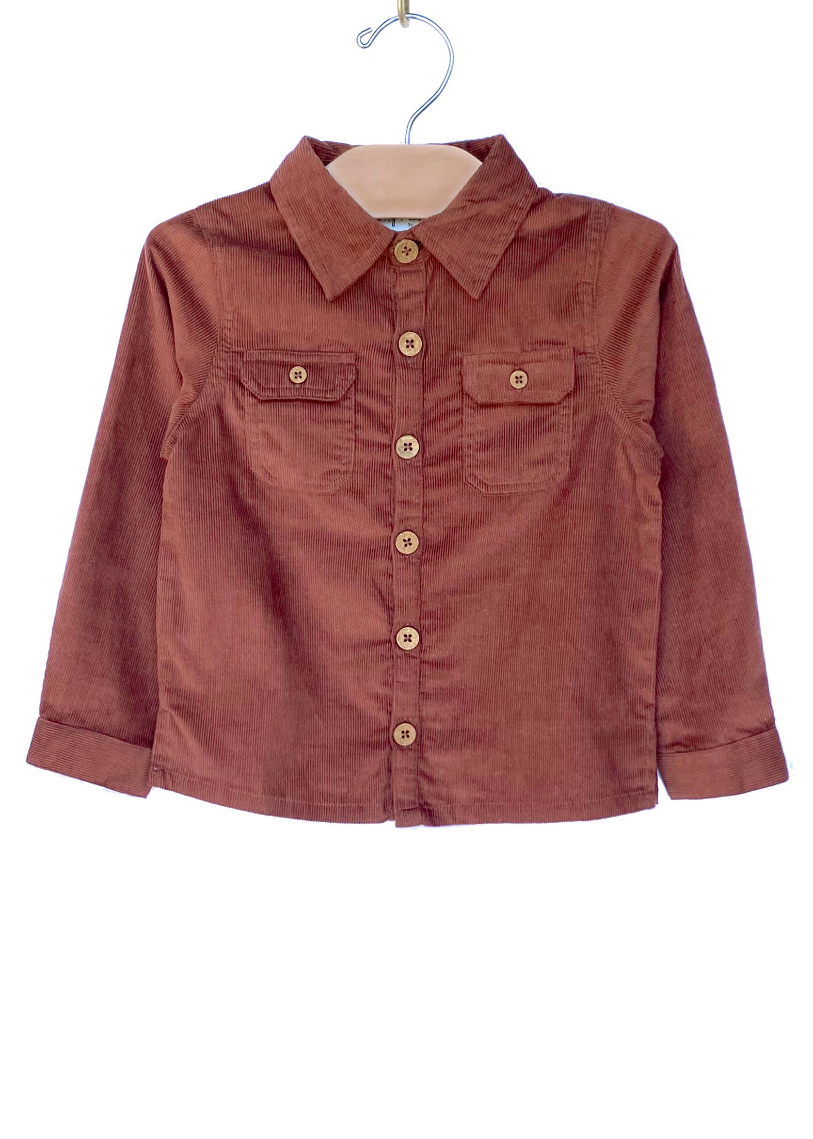 City Mouse Studio Corduroy Button Shirt