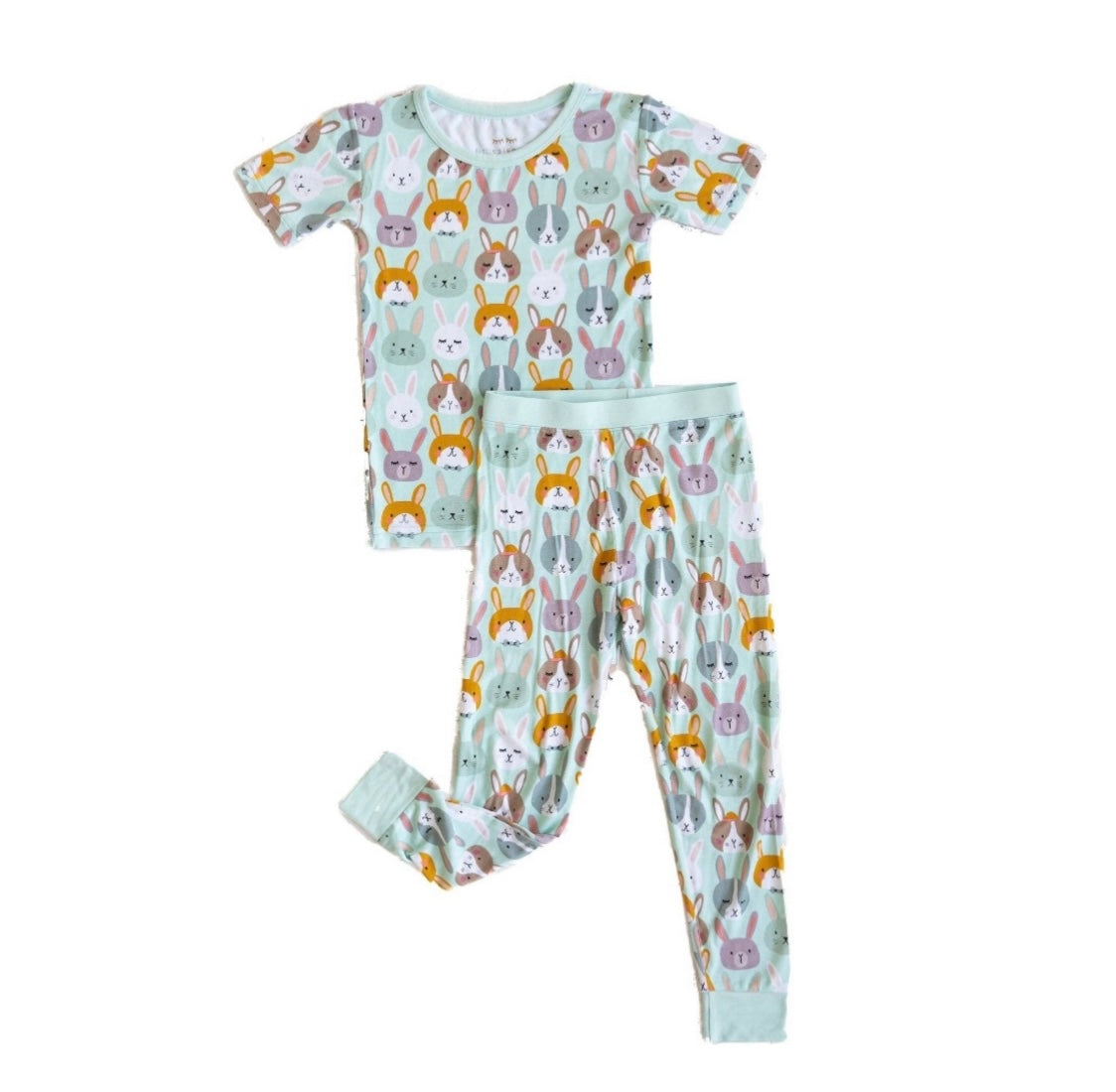 Little Sleepies || Rad Rabbits Two-Piece Bamboo Viscose Pajama Set